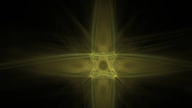 Fantezi kaotik renkli fraktal desen. Soyut Fraktal şekiller. 3D render resimde arka plan veya duvar kağıdı.