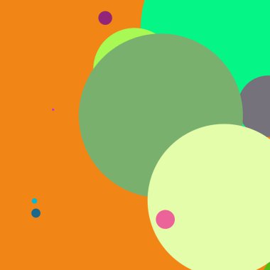 Daire geometrik şaşırtıcı arka plan çok renkli desen.