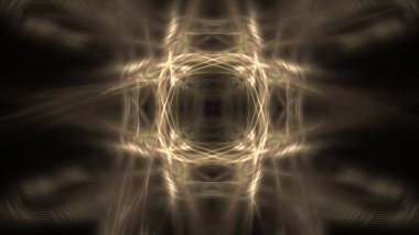 Fantezi kaotik renkli fraktal desen. Soyut Fraktal şekiller. 3D render resimde arka plan veya duvar kağıdı.