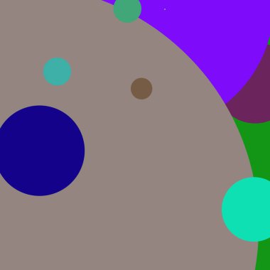 Daire geometrik zarif arka plan çok renkli desen.