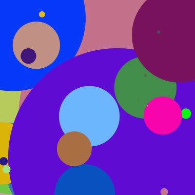 Daire geometrik büyük arka plan çok renkli desen.