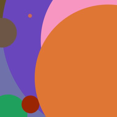 Daire geometrik yeni arka plan çok renkli desen.