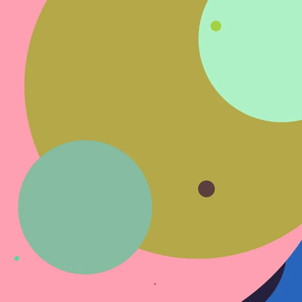 Kreis Geometrisch Erstaunlich Abstrakt Hintergrund Mehrfarbig Muster — Stockfoto