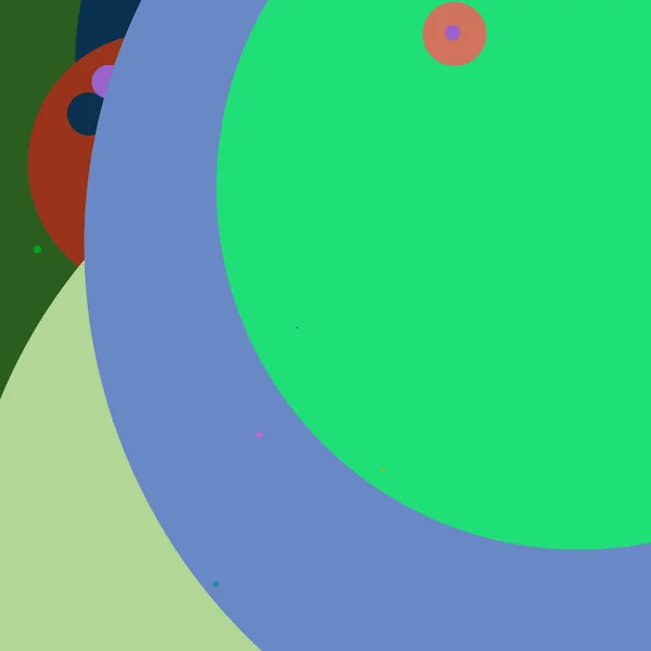 Círculo Geométrico Lindo Abstrato Fundo Multicolorido Padrão — Fotografia de Stock
