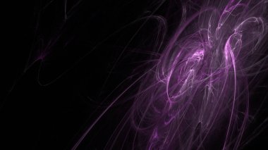 Fantezi kaotik renkli fraktal desen. Soyut Fraktal şekiller. 3D render resimde arka plan veya duvar kağıdı.