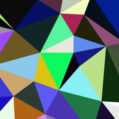 Arka plan çok renkli geometrik poligonal.