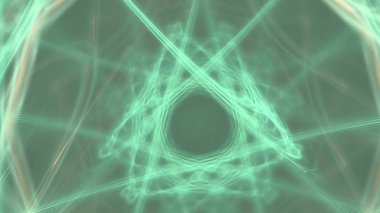 Fantezi kaotik renkli fraktal desen. Soyut Fraktal şekiller. 3D render resimde arka plan veya duvar kağıdı.