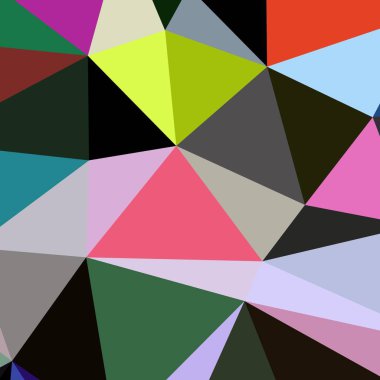 Arka plan çok renkli geometrik poligonal.