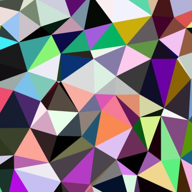Arka plan çok renkli geometrik poligonal.
