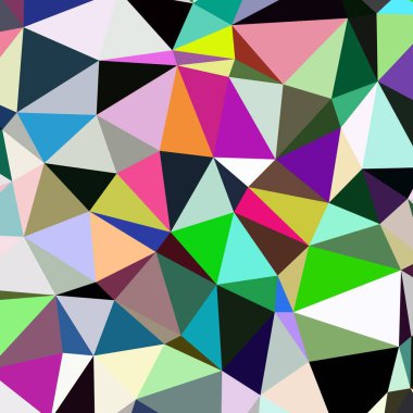 Arka plan çok renkli geometrik poligonal.