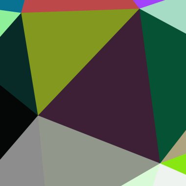 Arka plan çok renkli geometrik poligonal.