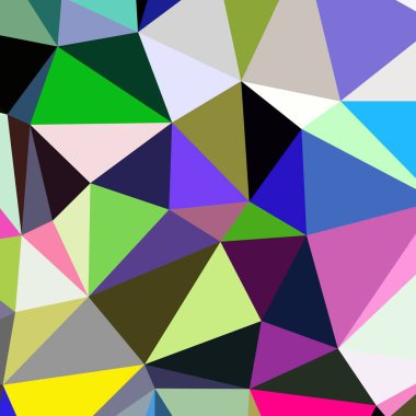 Arka plan çok renkli geometrik poligonal.