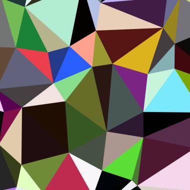 Arka plan çok renkli geometrik poligonal.