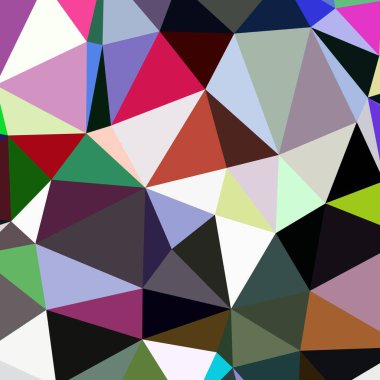 Arka plan çok renkli geometrik poligonal.