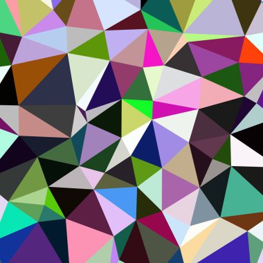 Arka plan çok renkli geometrik poligonal.