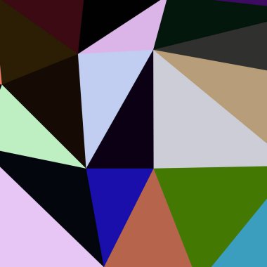 Arka plan çok renkli geometrik poligonal.