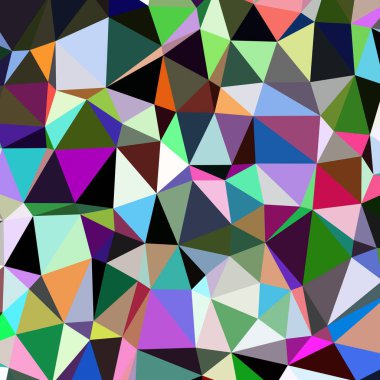 Arka plan çok renkli geometrik poligonal.