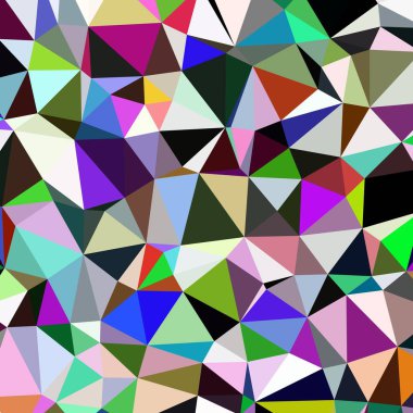 Arka plan çok renkli geometrik poligonal.