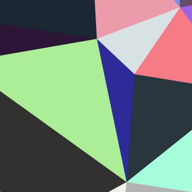 Arka plan çok renkli geometrik poligonal.