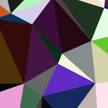 Arka plan çok renkli geometrik poligonal.