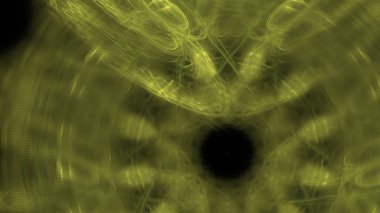 Fantezi kaotik renkli fraktal desen. Soyut Fraktal şekiller. 3D render resimde arka plan veya duvar kağıdı.