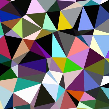 Arka plan çok renkli geometrik poligonal.