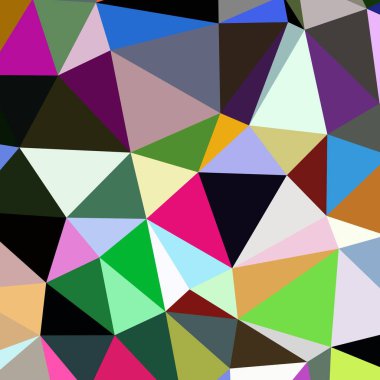 Arka plan çok renkli geometrik poligonal.