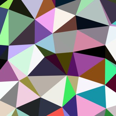 Arka plan çok renkli geometrik poligonal.