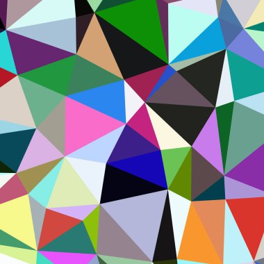 Arka plan çok renkli geometrik poligonal.