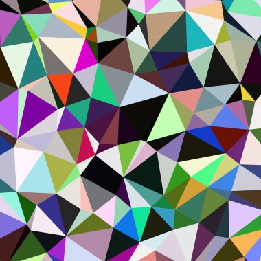 Arka plan çok renkli geometrik poligonal.