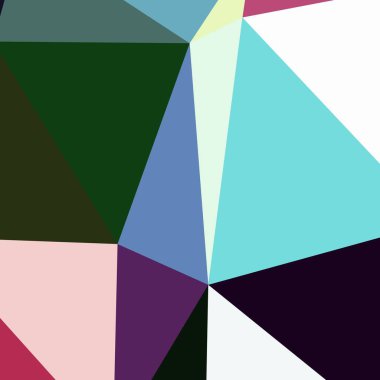 Arka plan çok renkli geometrik poligonal.