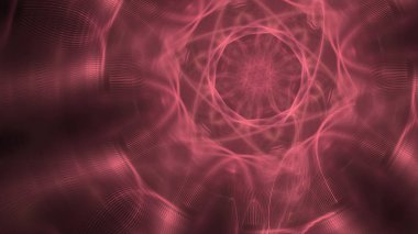 Fantezi kaotik renkli fraktal desen. Soyut Fraktal şekiller. 3D render resimde arka plan veya duvar kağıdı.