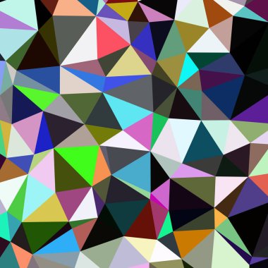 Arka plan çok renkli geometrik poligonal.