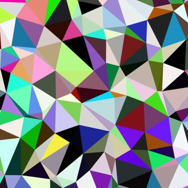 Arka plan çok renkli geometrik poligonal.