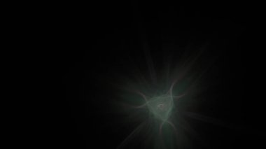 Fantezi kaotik renkli fraktal desen. Soyut Fraktal şekiller. 3D render resimde arka plan veya duvar kağıdı.