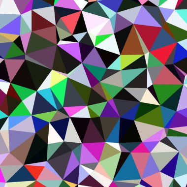 Arka plan çok renkli geometrik poligonal.