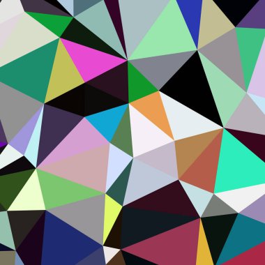 Arka plan çok renkli geometrik poligonal.