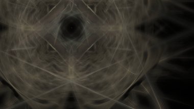 Fantezi kaotik renkli fraktal desen. Soyut Fraktal şekiller. 3D render resimde arka plan veya duvar kağıdı.