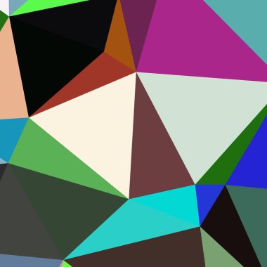 Arka plan çok renkli geometrik poligonal.