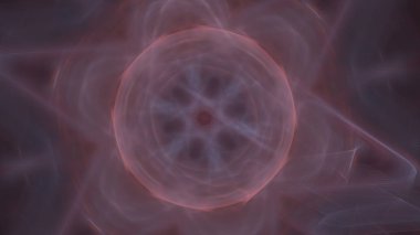 Fantezi kaotik renkli fraktal desen. Soyut Fraktal şekiller. 3D render resimde arka plan veya duvar kağıdı.