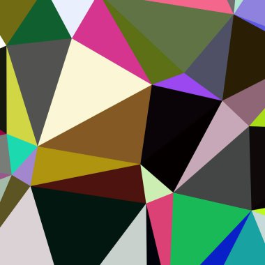 Arka plan çok renkli geometrik poligonal.