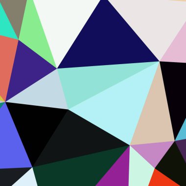 Arka plan çok renkli geometrik poligonal.