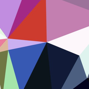 Arka plan çok renkli geometrik poligonal.