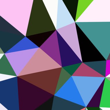 Arka plan çok renkli geometrik poligonal.