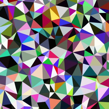 Arka plan çok renkli geometrik poligonal.