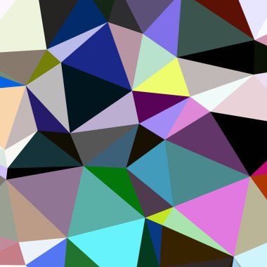 Arka plan çok renkli geometrik poligonal.