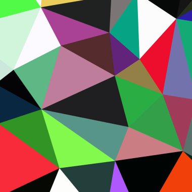 Arka plan çok renkli geometrik poligonal.