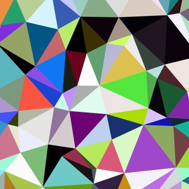 Arka plan çok renkli geometrik poligonal.