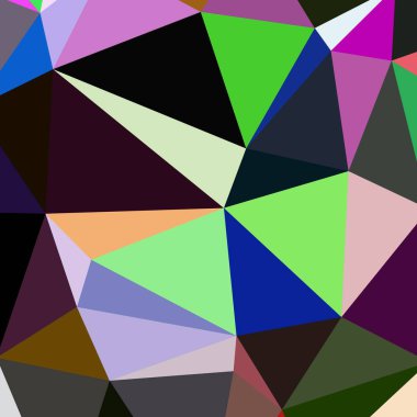 Arka plan çok renkli geometrik poligonal.