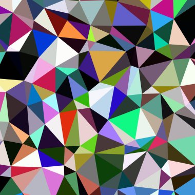 Arka plan çok renkli geometrik poligonal.